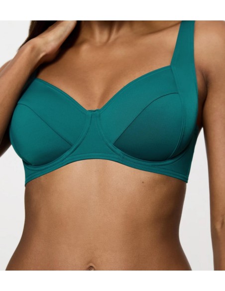 Biustonosz kąpielowy minimizer Triumph Summer Mix & Match W 01 Sd mystic sea