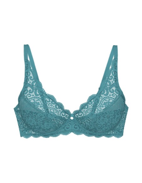 Bra lacy soft Triumph Amourette W quiet turquoise