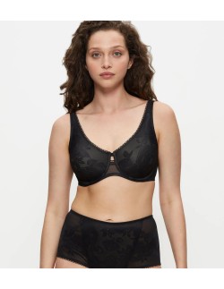 Soft minimizer bra Triumph Wild Rose Sensation W01 black... 2