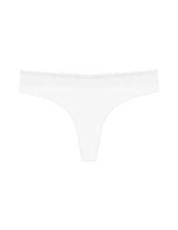Stringi Triumph Feel Of Modal String białe majtki