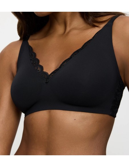 Biustonosz minimizer Triumph Amourette N01 czarny