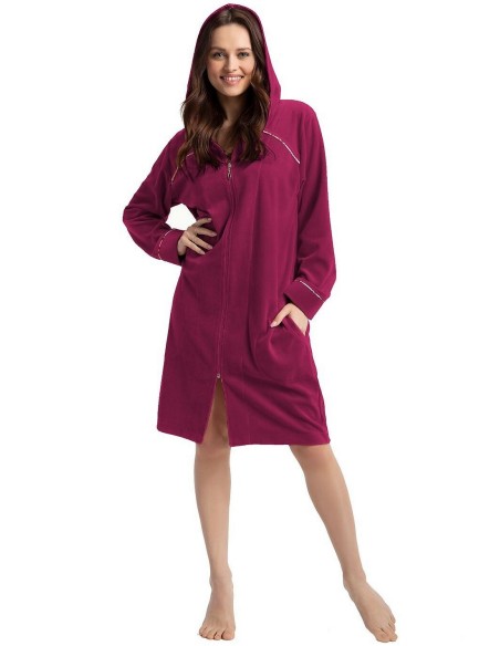 Szlafrok 389 velour 3xl z24 damski Luna