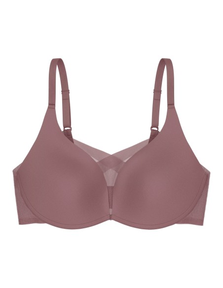 Bra without underwire Triumph Shape Smart P rose brown