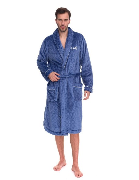 Szlafrok l&l 2453 ready m-2xl męski L_L