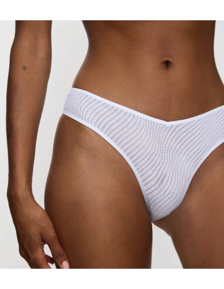 Briefs Triumph Harmony Spotlight High Leg Brazilian wfite