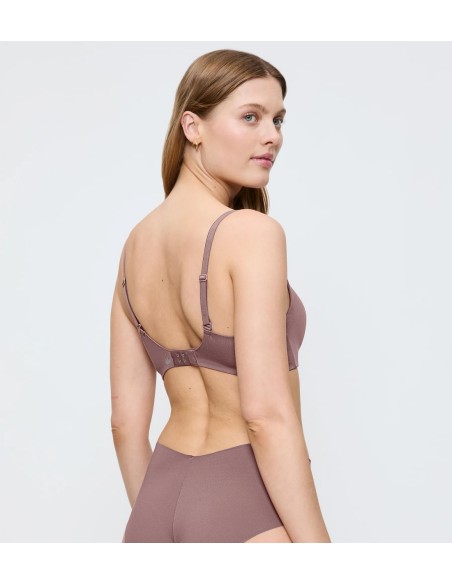 Bra without underwire Triumph Flex Smart P EX rose brown