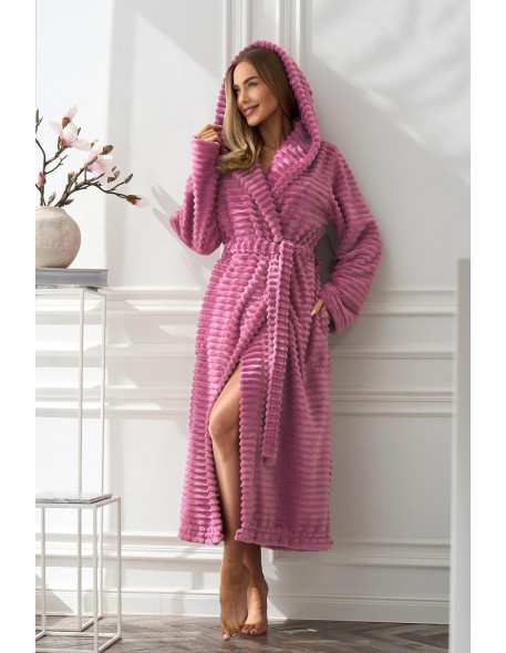 Szlafrok l&l 2599 robin długi s-2xl damski L_L