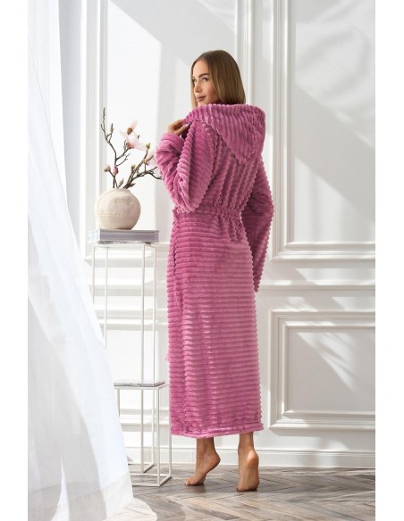 Szlafrok l&l 2599 robin długi s-2xl damski L_L