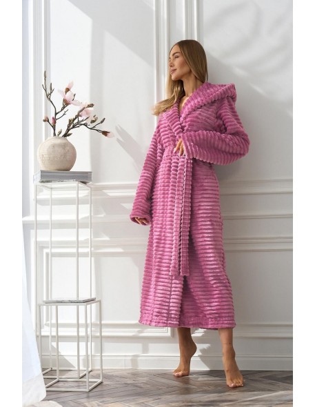 Szlafrok l&l 2599 robin długi s-2xl damski L_L