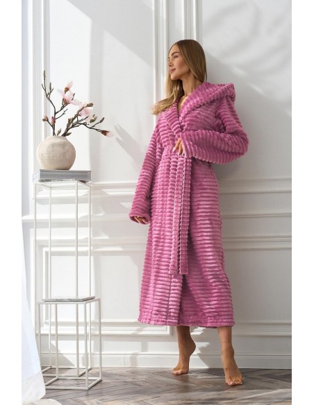 Szlafrok l&l 2599 robin długi s-2xl damski L_L