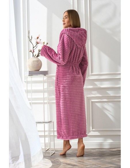 Szlafrok l&l 2599 robin długi s-2xl damski L_L