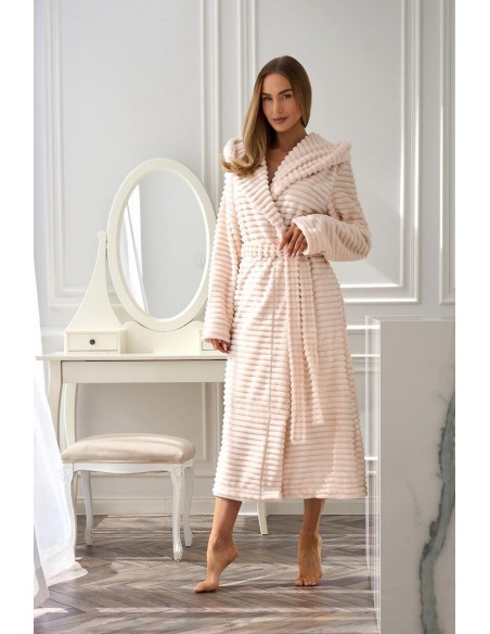 Szlafrok l&l 2599 robin długi s-2xl damski L_L