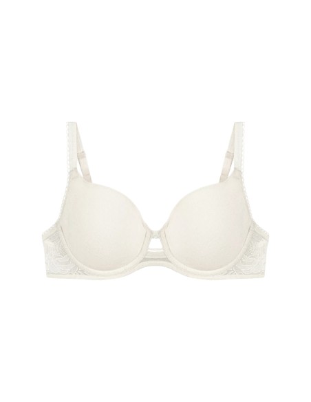 Biustonosz spacer usztywniany Triumph Wild Rose Sensation WP silk white
