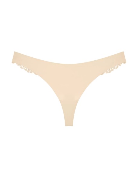 Thong Triumph - Pretty micro string creamy dream