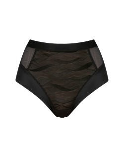Majtki z wysokim stanem Triumph Airy Sensation Maxi czarne