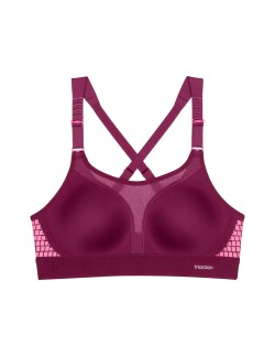 Sports bra Triumph Triaction Extreme Lite N EX dark wine