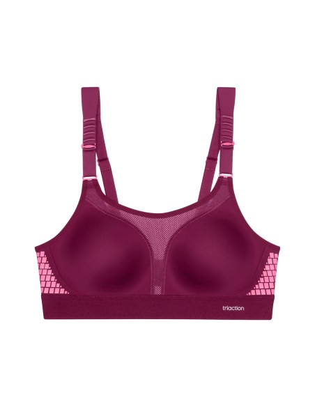 Sports bra Triumph Triaction Extreme Lite N EX dark wine