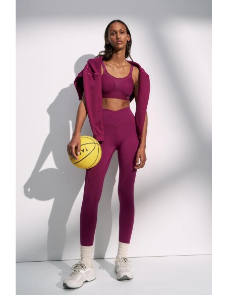 Sports bra Triumph Triaction Extreme Lite N EX dark wine