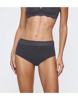 High-waisted panties Triumph Feel Of Modal midi ink gray 2
