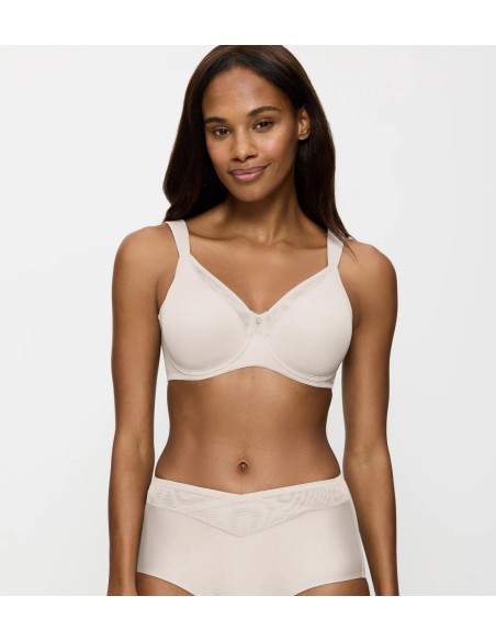 Soft minimizer bra Triumph True Shape Sensation T W01 fresh powder