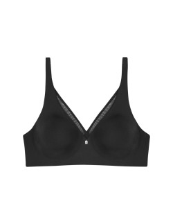 Soft non-wired bra True Shape Sensation N01 black