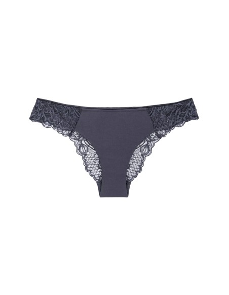 Lace panties Triumph Wild Peony Florale Brazilian pebble grey