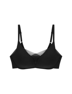 Biustonosz bez fiszbin Triumph Shape Smart P czarny