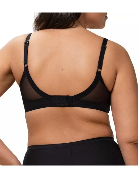 Biustonosz bez fiszbin Triumph Shape Smart P czarny