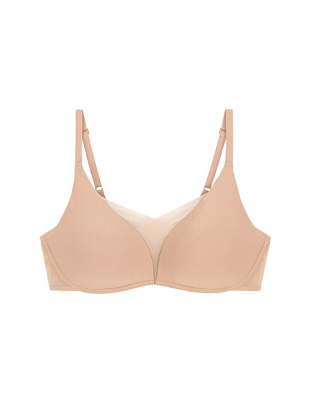 Biustonosz bez fiszbin Triumph Shape Smart P neutral beige