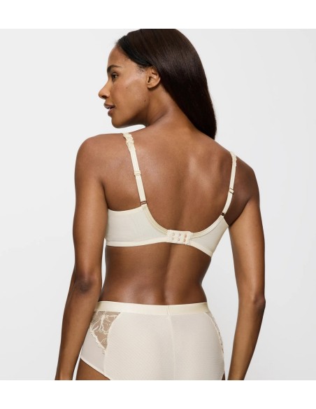 Miękki biustonosz minimizer Triumph Wild Azalea Florale W01 naturel (076) 