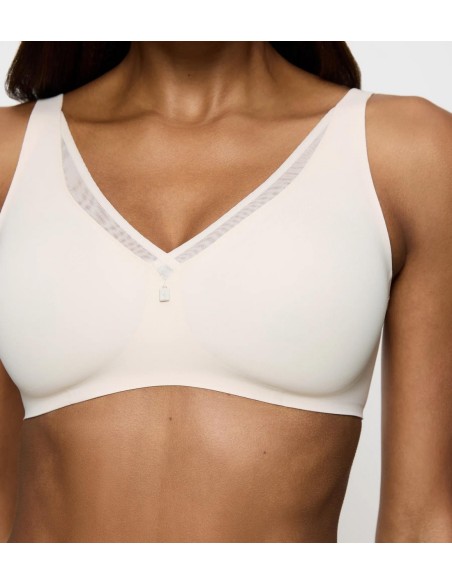 Bra without underwire Triumph True Shape Sensation T N01 fresh powder