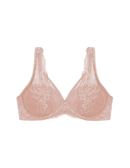 Lace bralette Triumph Wild Peony Florale WP pink pearl