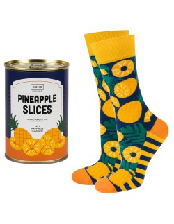 Socks ananasy in puszce Soxo