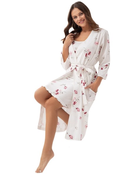 Bathrobe 376 3/4 m-2xl w25 ladies' Luna