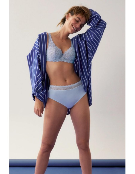 High-waisted panties Triumph Feel Of Modal midi ice
