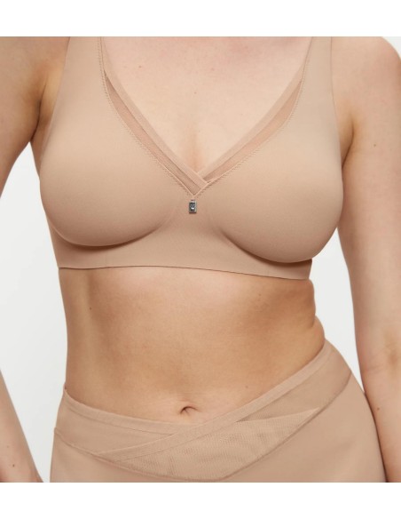 Biustonosz bezfiszbinowy miękki True Shape Sensation N01 smooth skin