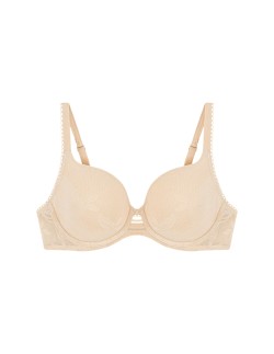 Padded spacer bra Triumph Wild Rose Sensation WP nude beige