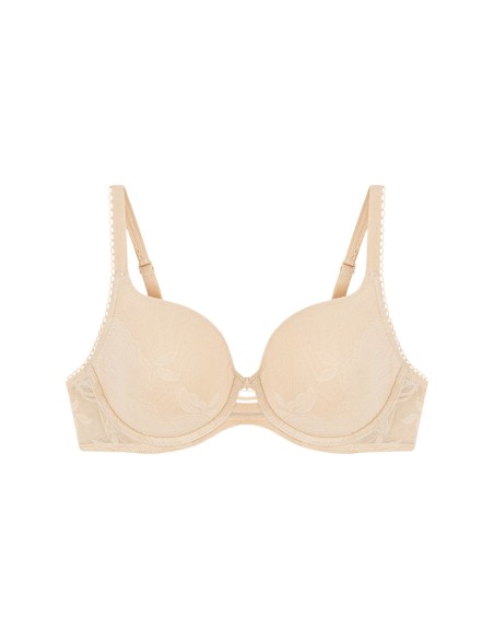 Padded spacer bra Triumph Wild Rose Sensation WP nude beige