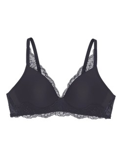 Biustonosz usztywniany Triumph Amourette charm T P ink gray