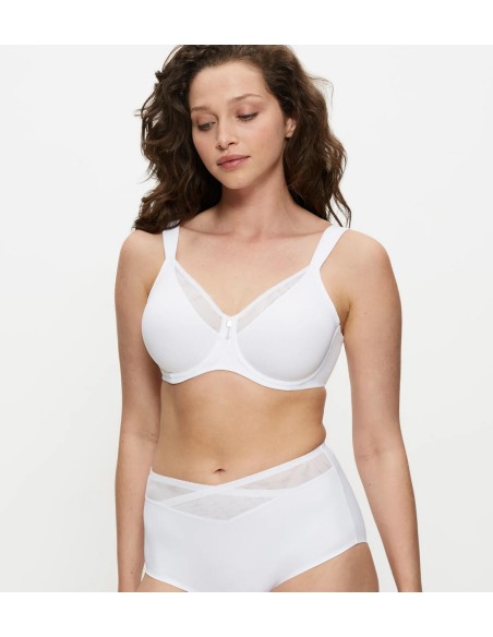 Soft minimizer bra Triumph True Shape Sensation W01 white