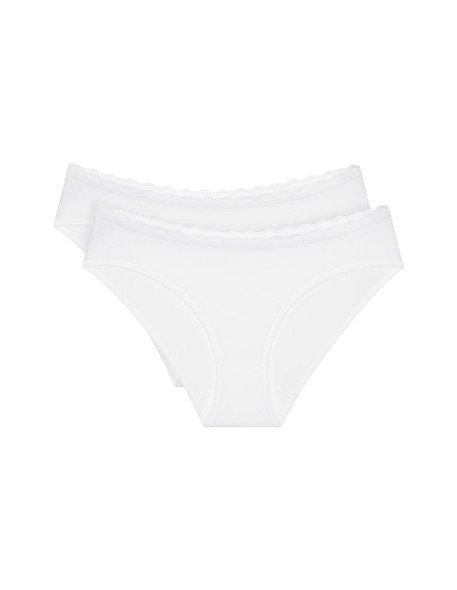 Briefs  2 pack Triumph Feel Of Cotton Tai 2P white