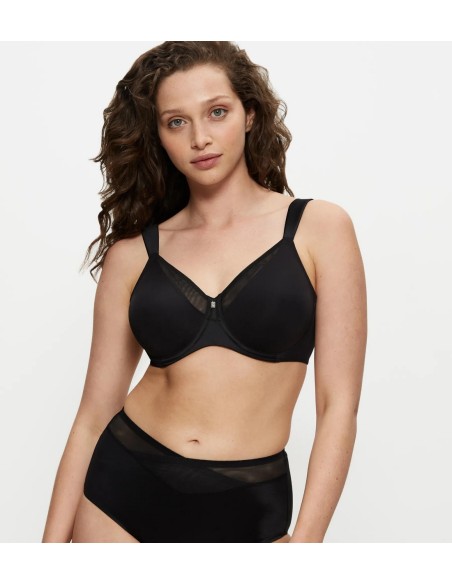 Soft minimizer bra Triumph True Shape Sensation W01 black