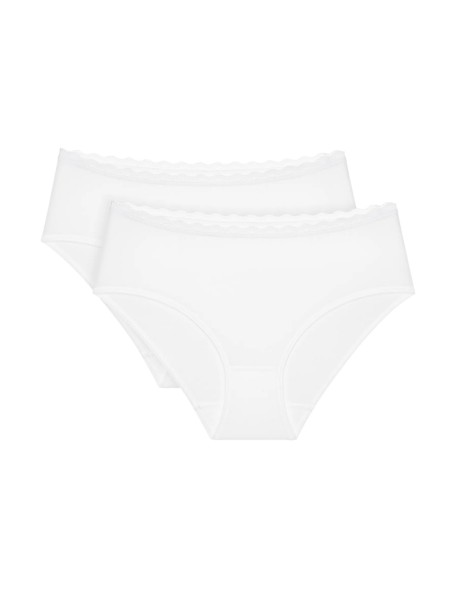 Briefs 2 pack Triumph Feel Of Cotton Midi 2P white