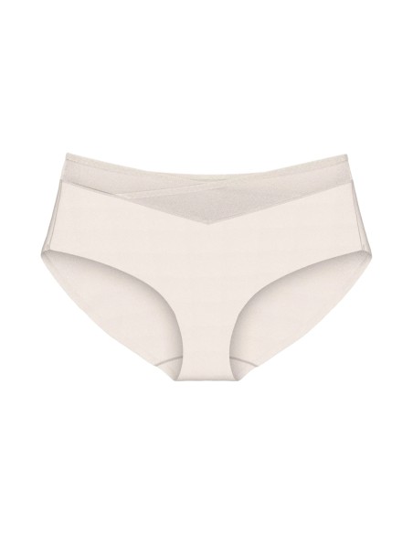 Majtki z wysokim stanem Triumph True Shape Sensation T Maxi fresh powder