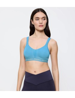 Sports bra Triumph Triaction Energy Lite N EX turkish blue 2