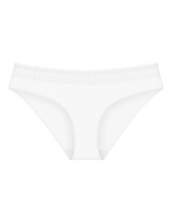 Figi damskie Triumph Feel Of Modal Tai białe