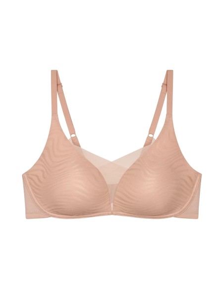 Biustonosz usztywniany Triumph Shape Smart Ellipse P neutral beige