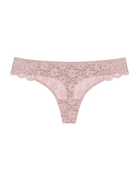 Stringi koronkowe Triumph Amourette Hipster String mauve rose