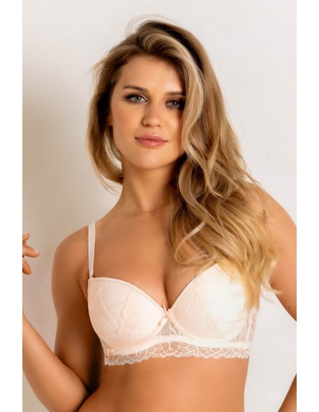 Bra vika push up 19239 ecru Mediolano