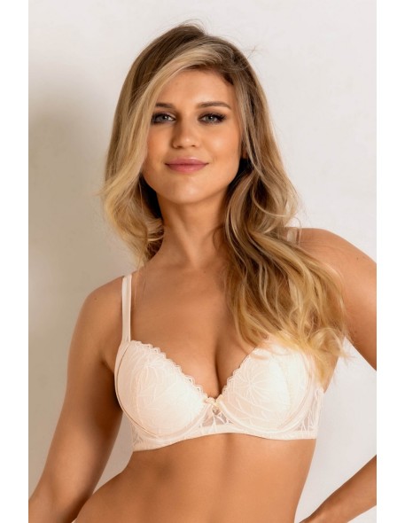Bra pati push up 19238 ecru Mediolano
